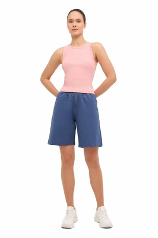 Kınetıx  6M Wb 20Bahar Gc80 6Fx İndigo Kadın Şort