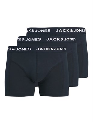 JACK & JONES JACTONY SOLID TRUNKS 3 Pack 3lü Paket Erkek Boser
