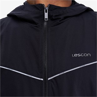 Lescon 26N-1157 Erkek Fermuarlı Kapüşonlu Sweatshirt