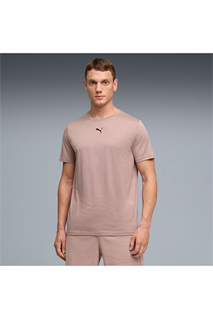 Puma  ESSENTIALS HEATHER CAT Tee Erkek T-shirt 52592088