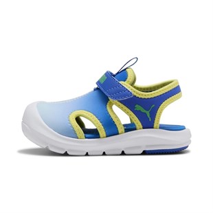 Puma Fun Racer Sandal Come On VInf Erkek Çocuk Sandaleti Saks