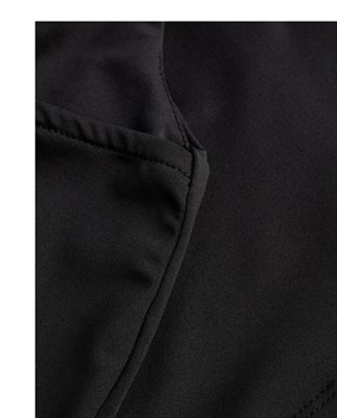 Jack & Jones JXVERONA CROPPED SINGLET JRS RT İp Aakı Siyah Atlet