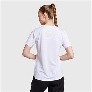 Lescon 26B-2003 Koşu Kısa Kol Beyaz T-shirt 26BTBK002003