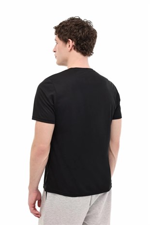 Kinetix MB PTK 11BS106 6FX Siyah Erkek Kısa Kol T-Shirt
