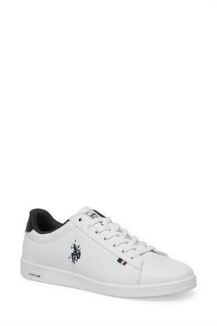U.S. Polo Assn. FRANCO 5PR Beyaz Erkek Sneaker