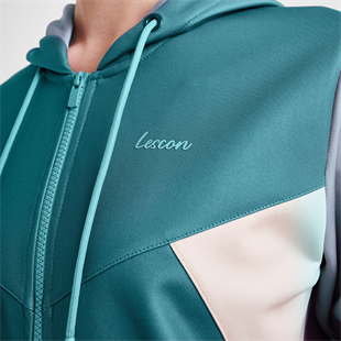LESCON 25N-2131 Kadın Fermuarlı Kapüşonlu Sweatshirt
