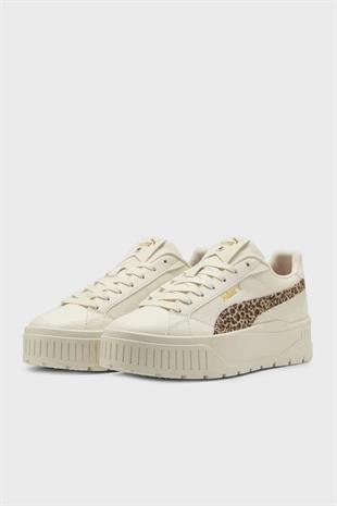 Puma Karmen II Animal Flair Krem Leopar Kadın Ayakkabı 40264501