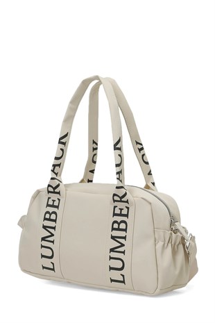 Lumberjack STN BZY DFL OMZ 6FX Bej Kadın Omuz Çantası