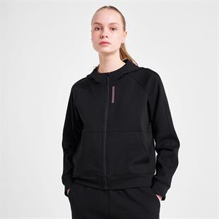 Lescon 25N-2133 Kadın Fermuarlı Kapüşonlu Sweatshirt