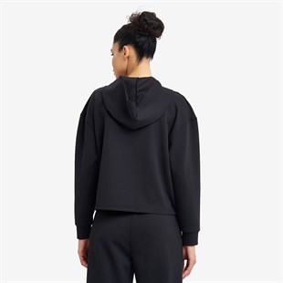 Lescon Kadın Fermuarlı Kapüşonlu Sweatshirt 26N-2105