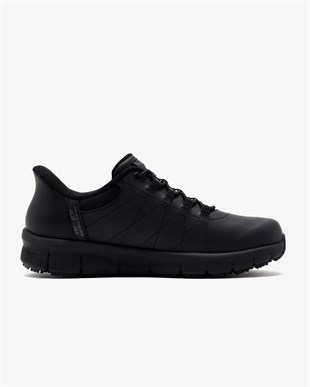 Skechers Kaymaz taban Work Nampa Kadın Ayakkabı- 108214-BLK