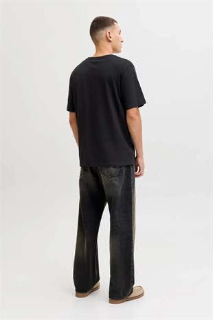 Jack Jones Jjejeff Logo Tee Ss Sn Erkek T-shirt