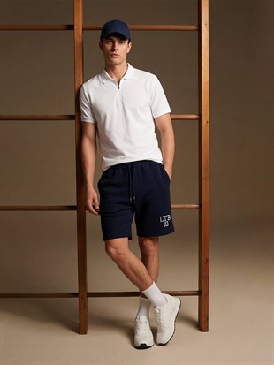 Ltb DEYATA Logo Baskılı Jakarlı Örme Erkek Şort