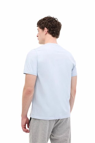 Lumberjack ML OKINA 11ID1-104 6FX Mavi Erkek Kısa Kol T-Shirt