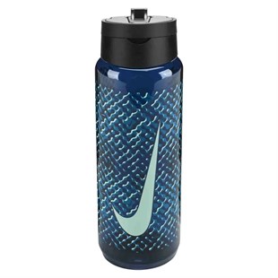 Nike Renew Recharge Chug Bottle 24 Oz Unisex Mavi Antrenman Suluk N.100.7643.459.24