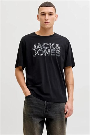 Jack Jones Jjejeff Logo Tee Ss Sn Erkek T-shirt