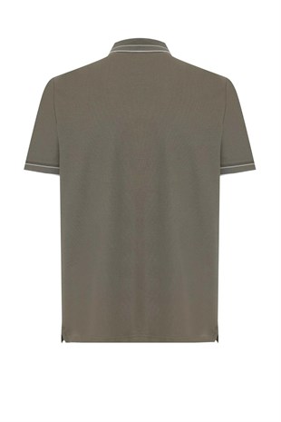 Kinetix MB VYN 12BS115 6FX Haki Erkek Kısa Kol T-Shirt