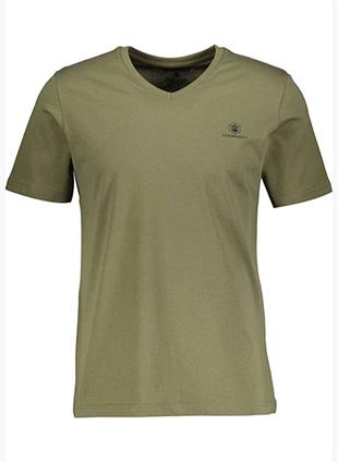 Lumberjack CT106 V NK T-SH 5FX Basic V Yaka  Erkek Kısa Kol T-shirt 101939413