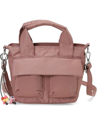 Lumberjack KRKL COKCEPLI EL 6FX Gül Kurusu Kadın El Çantası