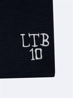 Ltb YOZORA Etek Ucu Nakış Sloganlı Relaxed Erkek T-shırt