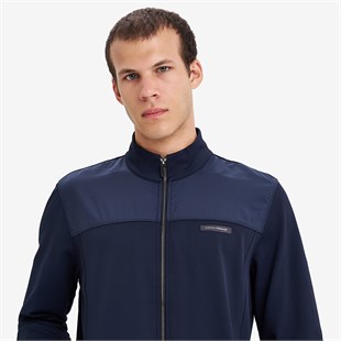 Lescon 26N-1161  Erkek Fermuarlı Kapüşonlu Sweatshirt