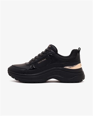 Skechers Hazel Kadın Siyah Sneakers Siyah Spor Ayakkabı