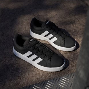 adidas Kadın Siyah Grand Court Base 3.0 Ayakkabı