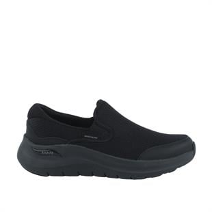 SKECHERS ARCH FİT 2.0 - VALLO ERKEK SİYAH GÜNLÜK AYAKKABI 232706TK BBK