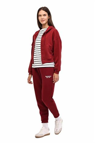 Kinetix WL 17ARIA BTS-K18 5PR Bordo Fermuarlı Sweatshirt 102032966