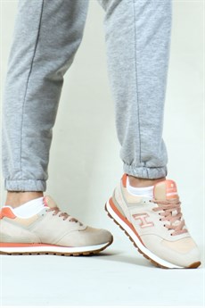 Hammer Jack Hakiki Deri CHILE Lamb-Coral Kadın Ayakkabı