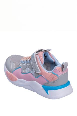 Hammer Jack Sesta Siyah Beyaz Çocuk Spor Ayakkabı 490 160-F