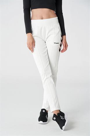 Hummel Beyaz Kadın Regular Fit Baskılı Eşofman Altı 931813 HMLGENESA PANTS