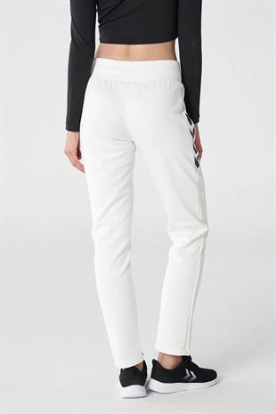 Hummel Beyaz Kadın Regular Fit Baskılı Eşofman Altı 931813 HMLGENESA PANTS