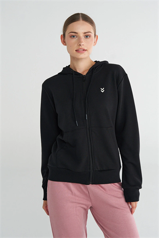 HUMMEL HMLPULSE FEMALE ZIP HOODIE FERMUARLI EŞOFMAN ÜST