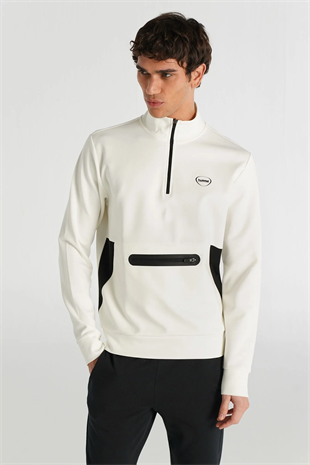 Hummel Loton Erkek Fermuarlı Sweatshırt 922255