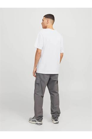 Jack & Jones Erkek Jjhudson Tee Ss Crew Neck Ln T-shirt 12268477