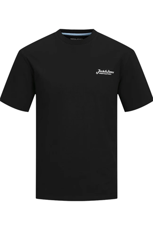 Jack & Jones Jjbeau Tee Ss Frontprınt Crew Neck Ln Erkek T-Shirt
