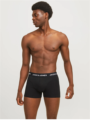 JACK&JAONES Jacanthony Erkek Siyah 3 lü Paket Boxer