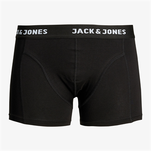 JACK&JAONES Jacanthony Erkek Siyah 3 lü Paket Boxer