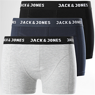 JACK&JAONES Jacanthony Erkek 3 Lü Paket Boxer
