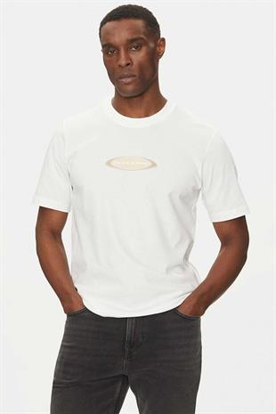 JACK&JONES JCOPACER BRANDING PRINT TEE SS CREW NECK SIFIR YAKA T-SHIRT