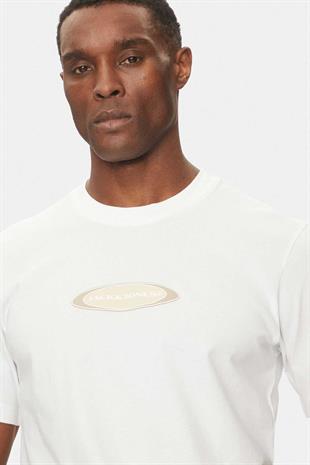 JACK&JONES JCOPACER BRANDING PRINT TEE SS CREW NECK SIFIR YAKA T-SHIRT