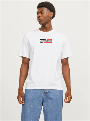 JACK&JONES JJCORP GRAPHIC TEE SS O-NECK NOOS ERKEK SIFIR YAKA T-SHIRT