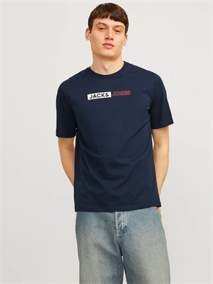 JACK&JONES JJECORP LOGO TEE PLAY SS O-NECK NOOS SIFIR YAKA T-SHIRT