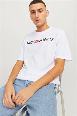 JACK&JONES JJECORP OLD LOGO TEE SS O-NECK NOOS SIFIR YAKA ERKEK T-SHIRT