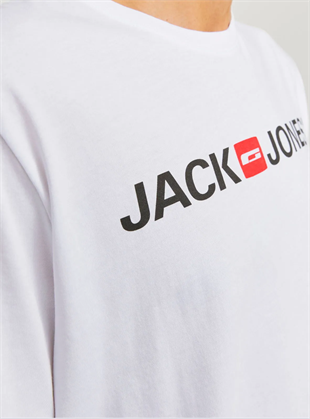 JACK&JONES JJECORP OLD LOGO TEE SS O-NECK NOOS SIFIR YAKA ERKEK T-SHIRT