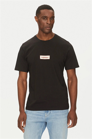 JACK&JONES JORSPLIT FAKESTITCH BRANDING TEE ERKEK SIFIR YAKA T-SHIRT