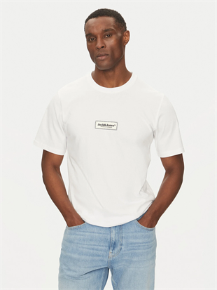 JACK&JONES JORSPLIT FAKESTITCH BRANDING TEE ERKEK SIFIR YAKA T-SHIRT