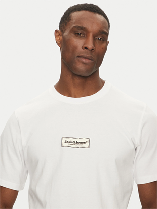 JACK&JONES JORSPLIT FAKESTITCH BRANDING TEE ERKEK SIFIR YAKA T-SHIRT