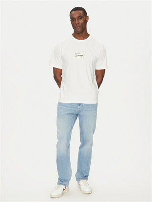JACK&JONES JORSPLIT FAKESTITCH BRANDING TEE ERKEK SIFIR YAKA T-SHIRT